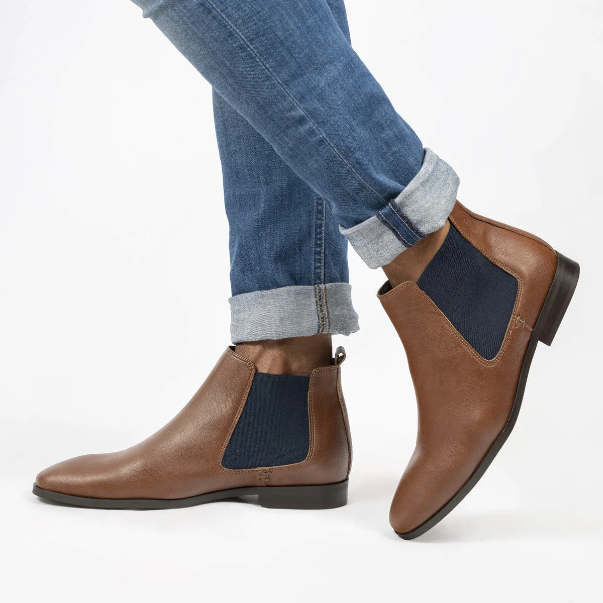 Bottines véganes Marron pour hommes Alan - Image 4