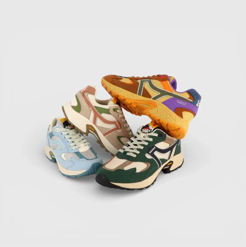 Baskets  unisexes olive -  CAPRA - Image 8
