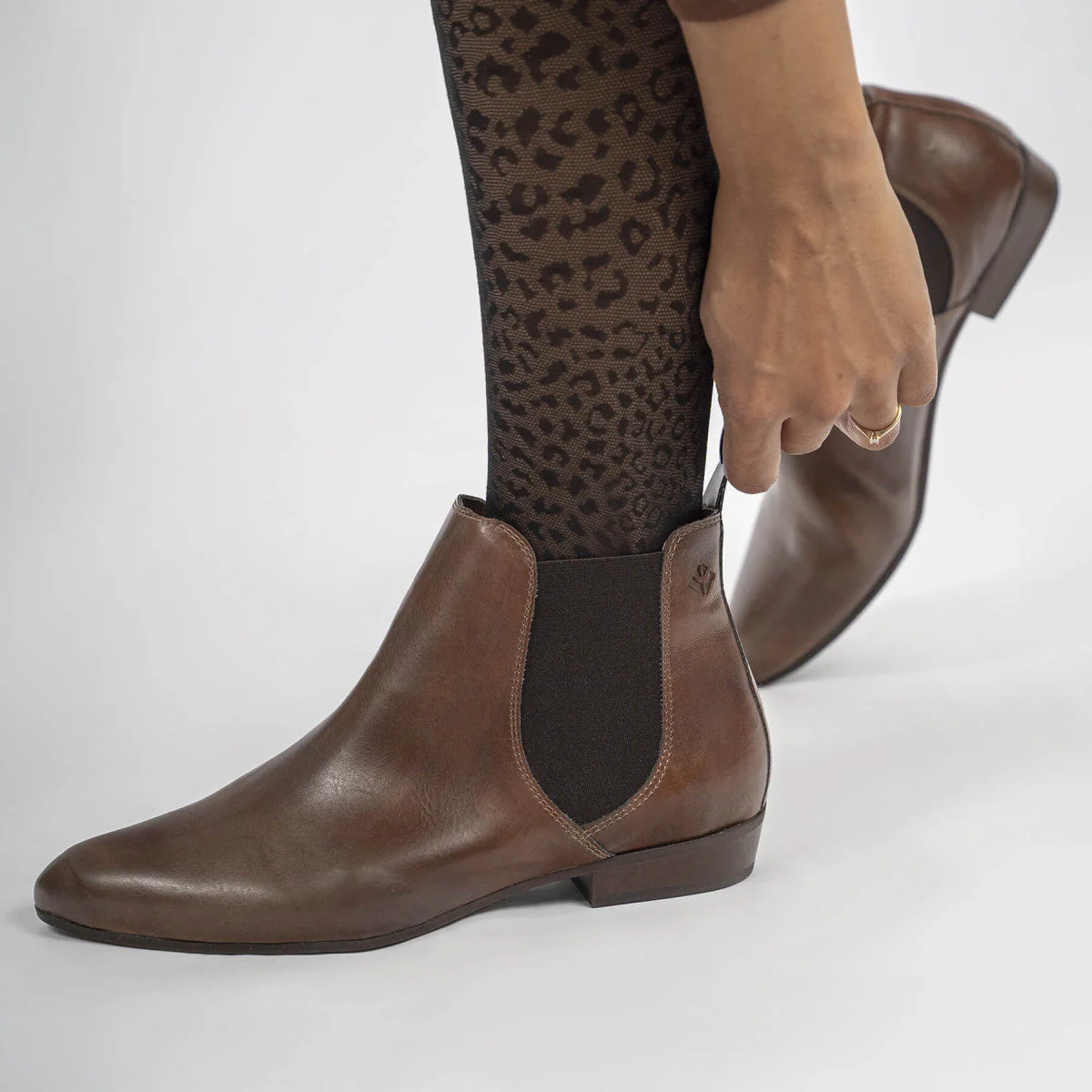 Bottines véganes pour femmes Marron Laïka - Image 5