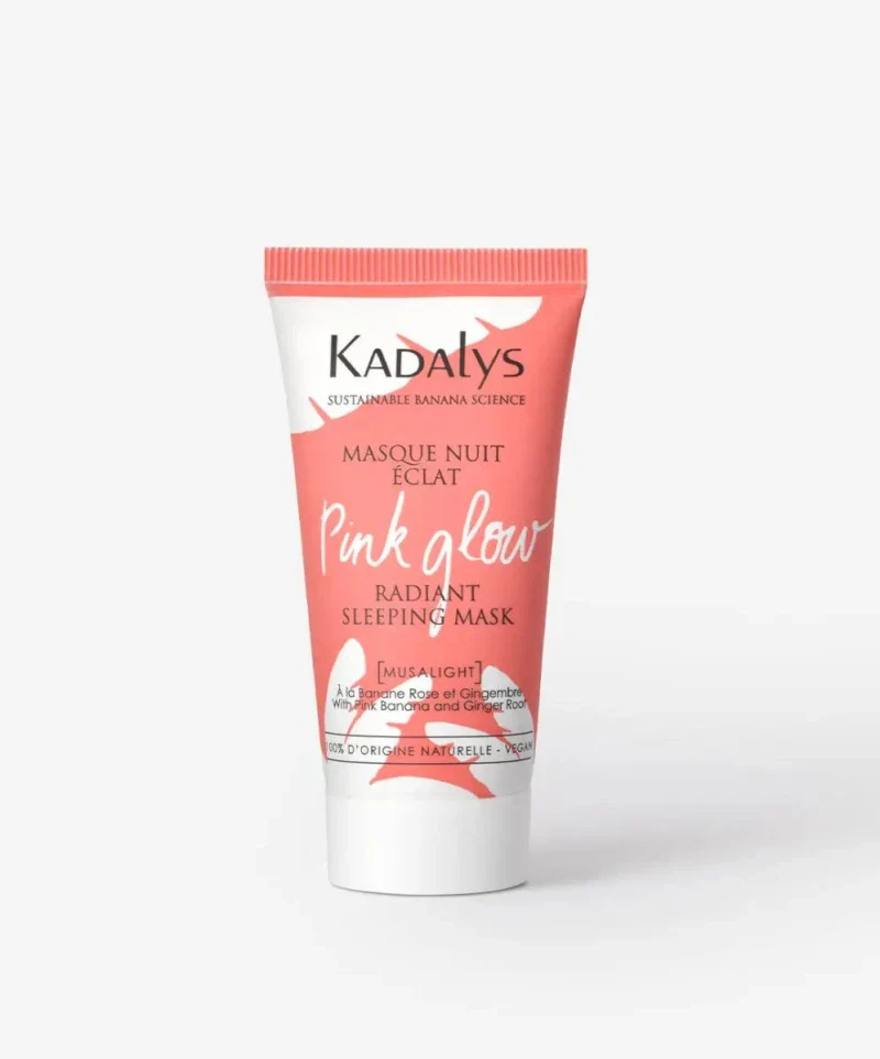 Masque de Nuit Éclat Pink Glow à la Banane Rose 30ml I MUSALIGHT - Édition limitée - Image 4