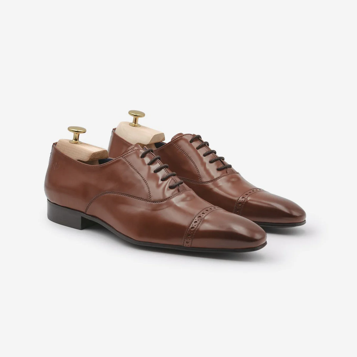 Chaussures véganes de costume Marron pour hommes - Watson - Image 7
