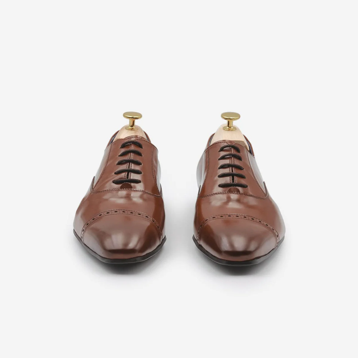 Chaussures véganes de costume Marron pour hommes - Watson - Image 8